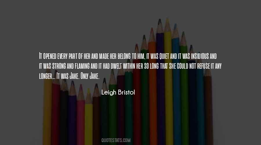 Quotes About Bristol #318710