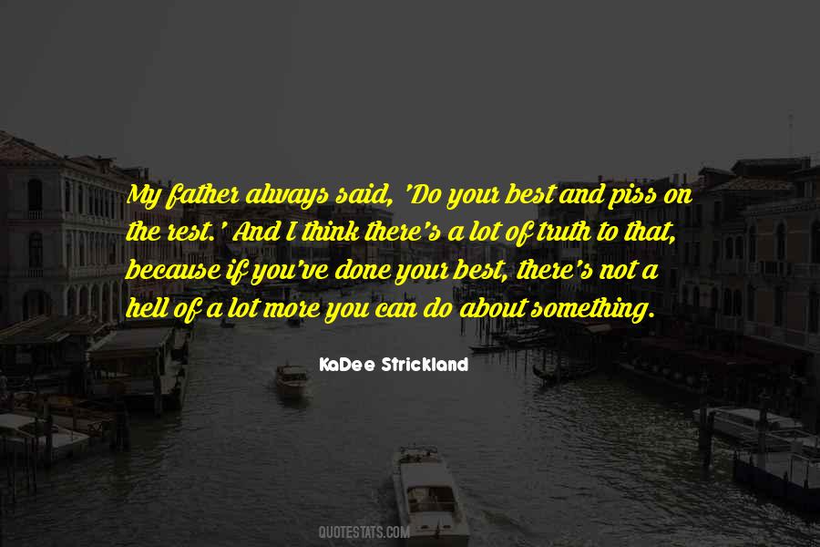 You Can Always Do More Quotes #1775306