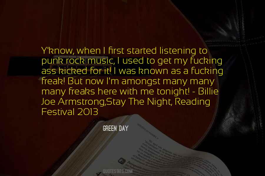 Quotes About Music Festival #644551
