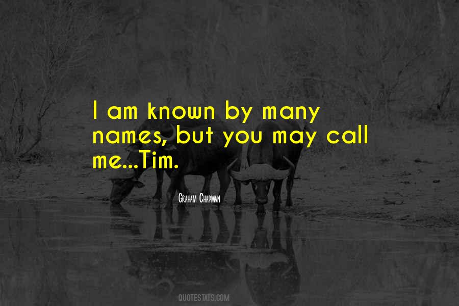 You Can Call Me Names Quotes #56062