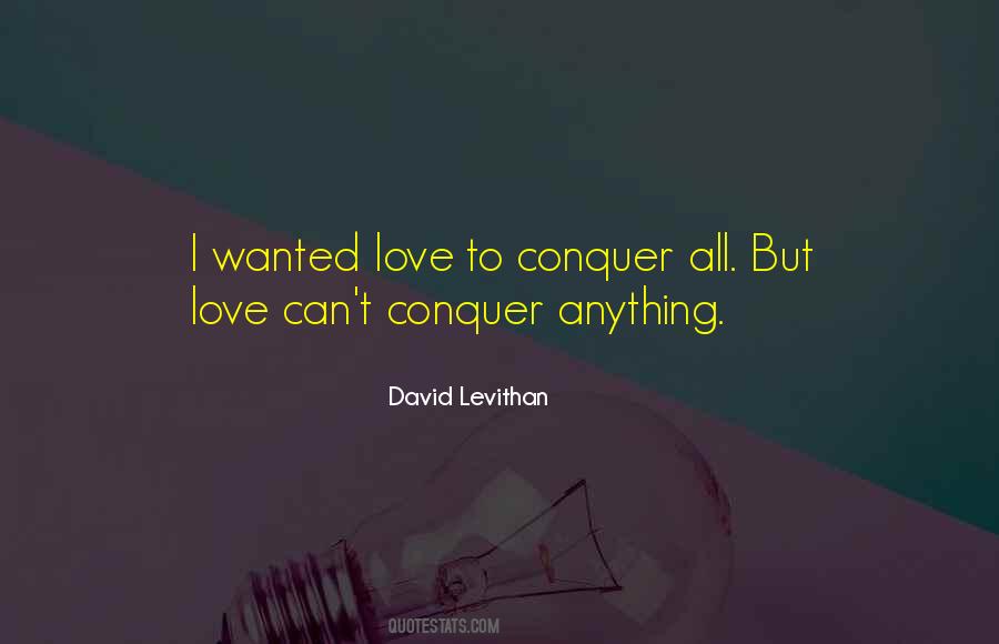 You Can Conquer Anything Quotes #974066