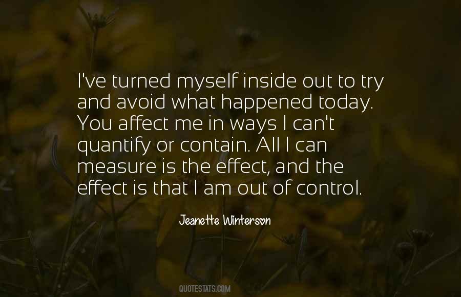 You Can Control Me Quotes #1084734