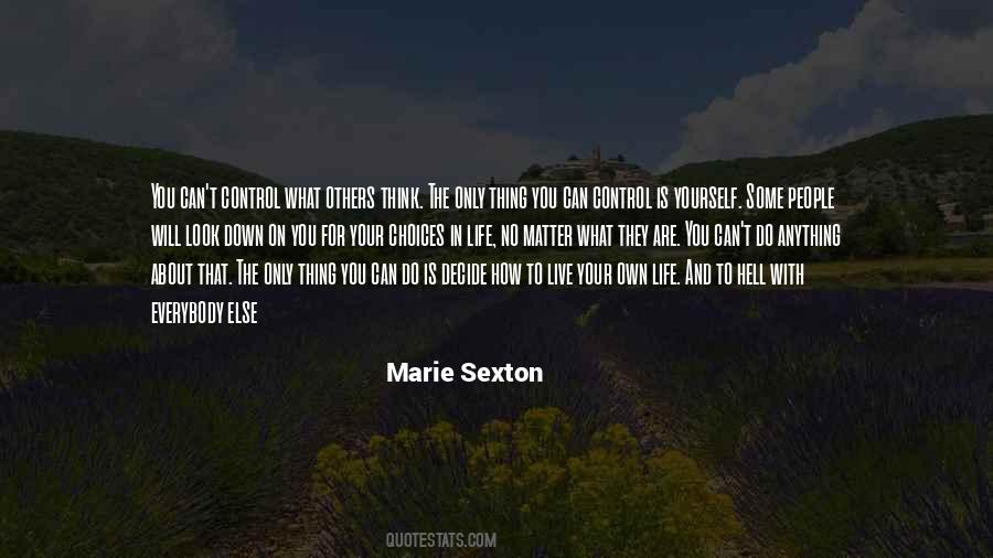 You Can Control Quotes #1131607