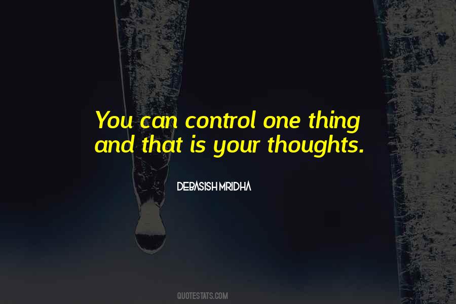 You Can Control Quotes #1770350