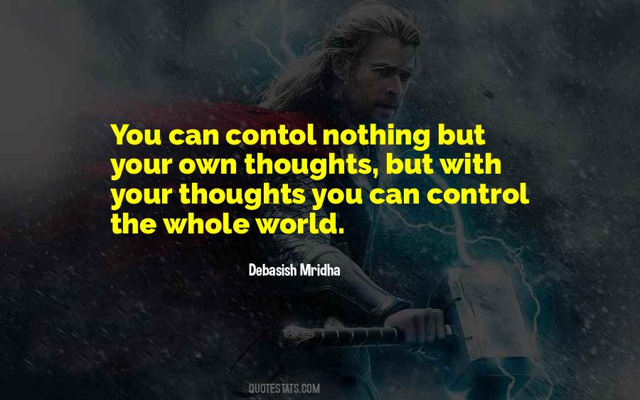 You Can Control Quotes #1803312