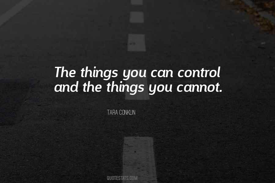 You Can Control Quotes #1827553