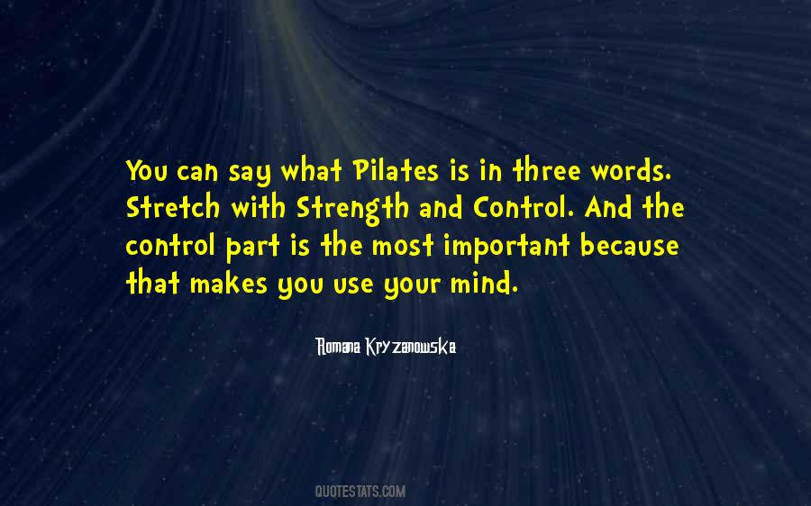 You Can Control Quotes #92344 You Can Control Quotes #92344