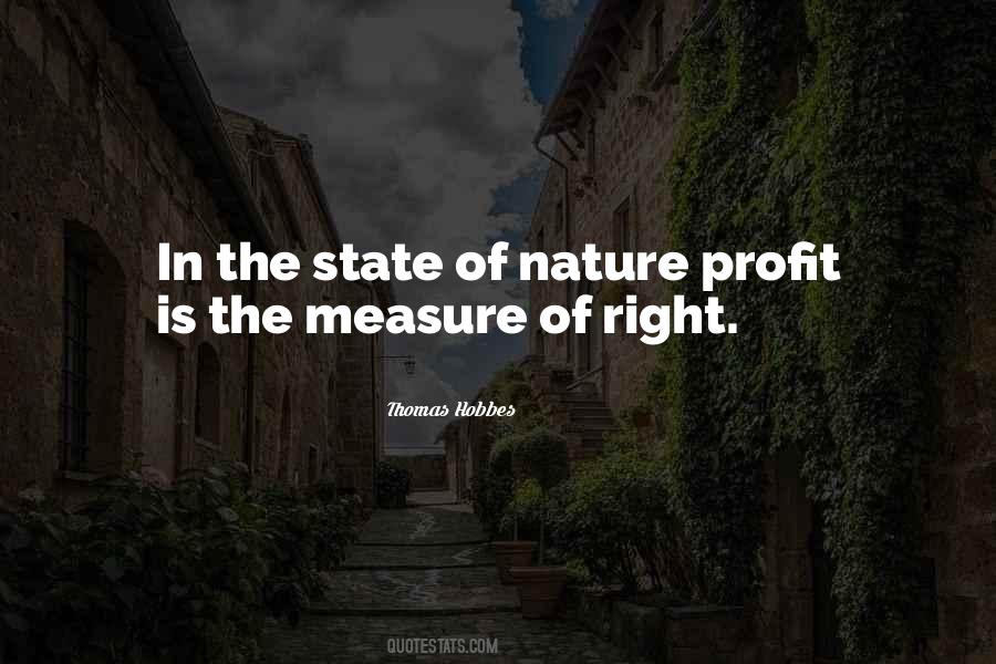 Quotes About State Of Nature #1202884