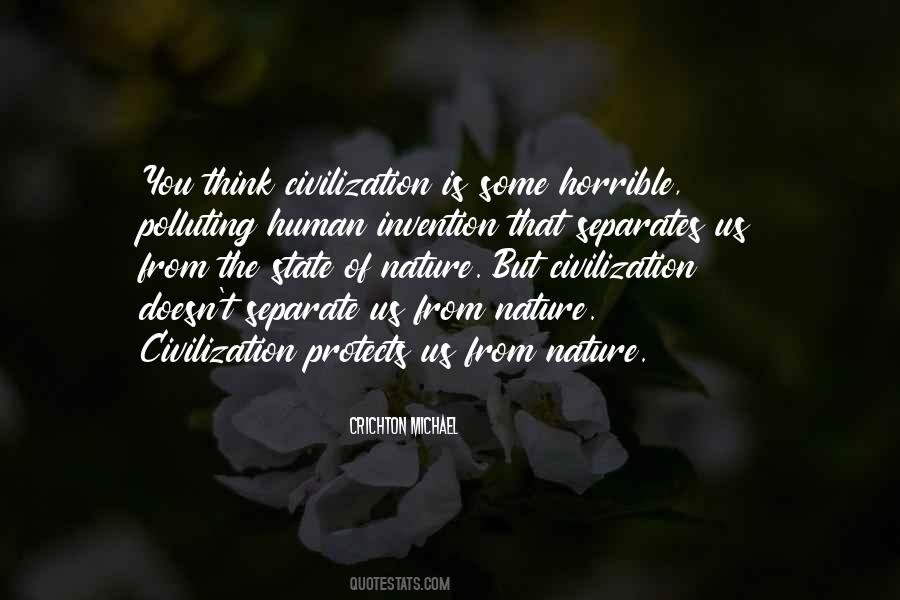Quotes About State Of Nature #1284422