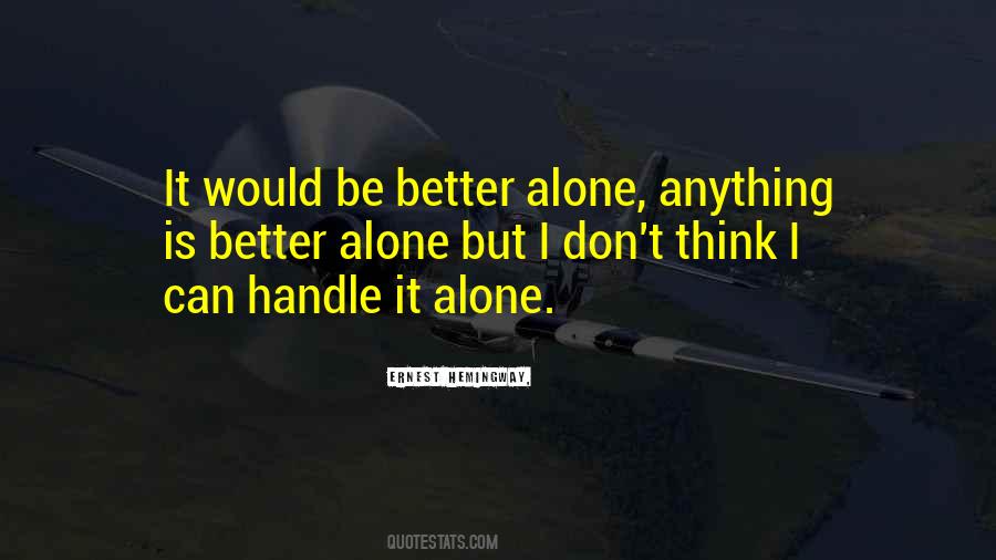 You Can Handle Anything Quotes #1470697