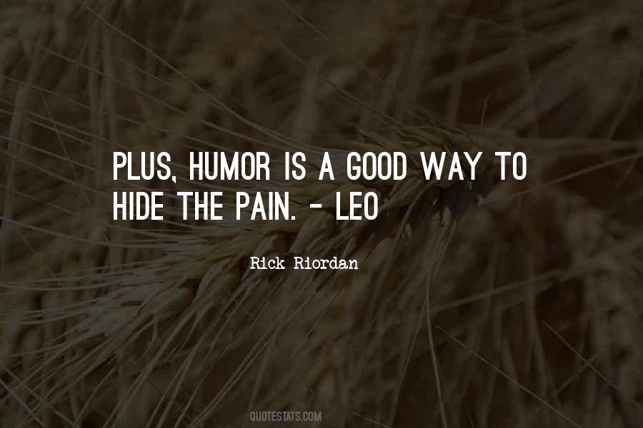 You Can Hide The Pain Quotes #391328