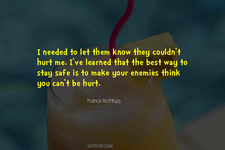 You Can Hurt Me Quotes #1209767