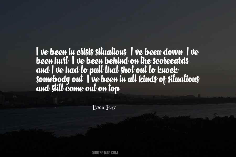 You Can Knock Me Down Quotes #117535