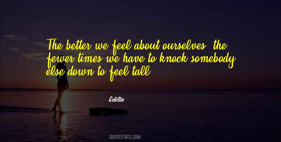 You Can Knock Me Down Quotes #154250