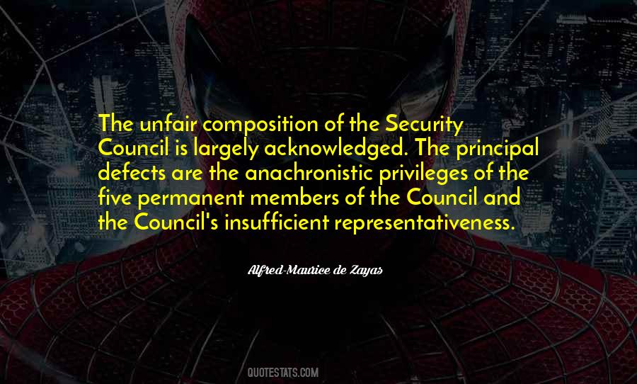 Quotes About Security Council #680819