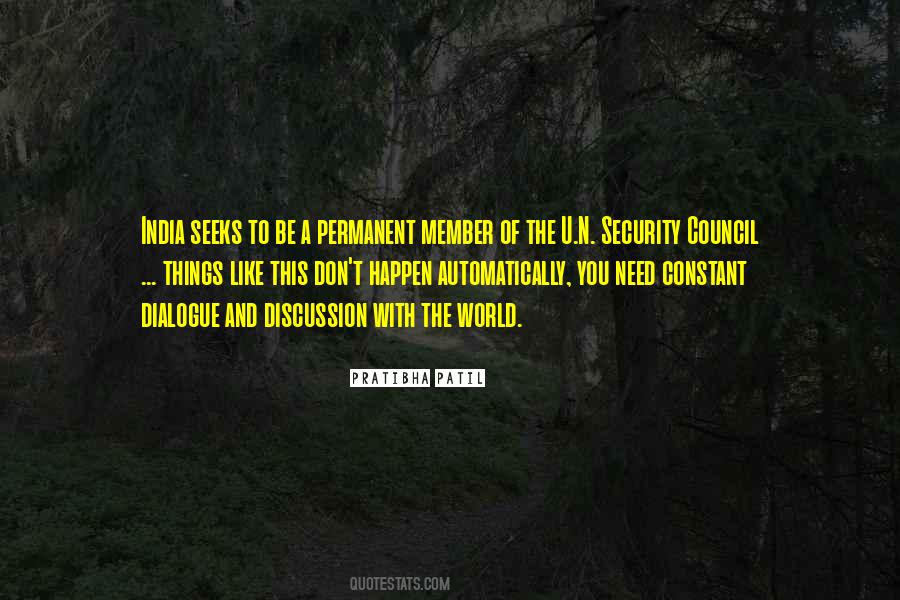 Quotes About Security Council #916605
