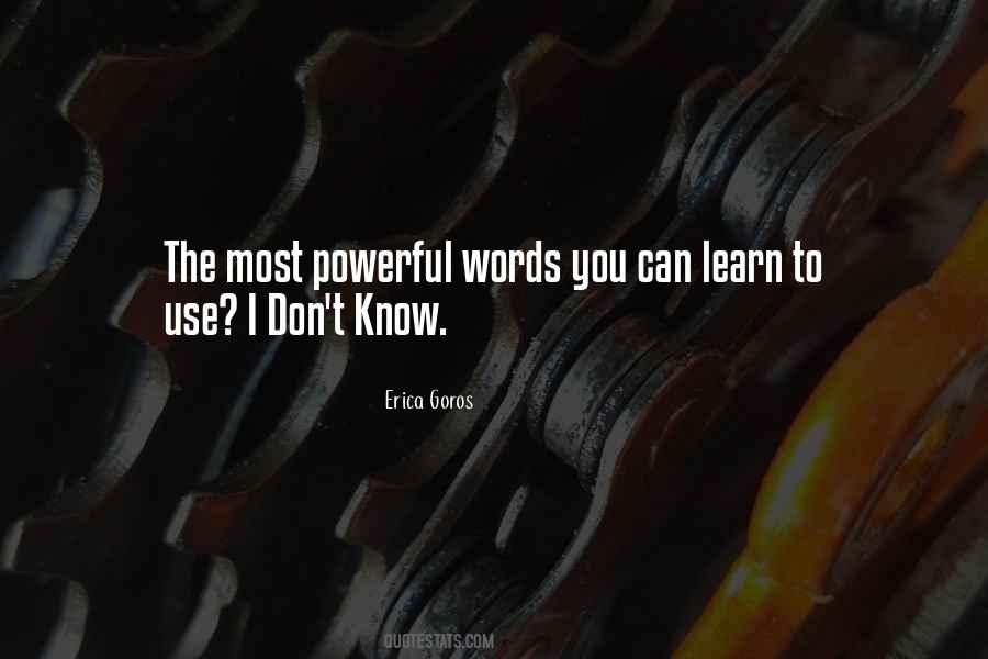 You Can Learn Quotes #1030695