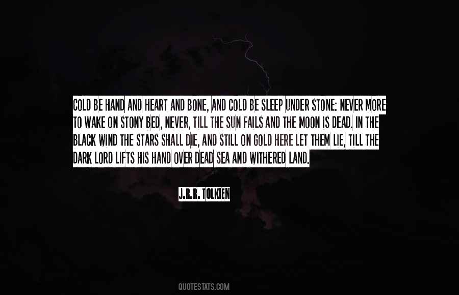 You Can Sleep When You're Dead Quotes #28218
