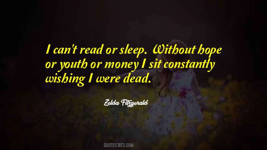 You Can Sleep When You're Dead Quotes #737345