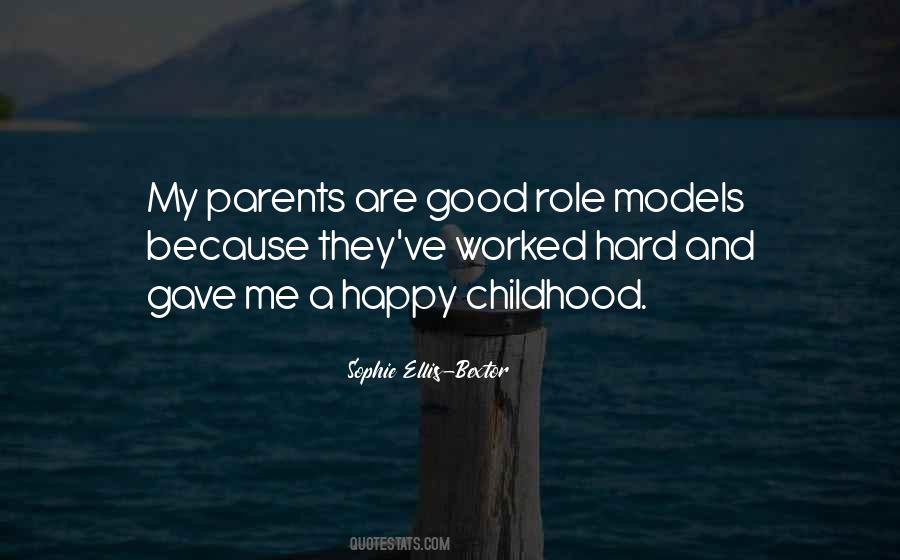 Quotes About Parents Role Models #1455028
