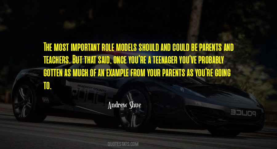 Quotes About Parents Role Models #1504891