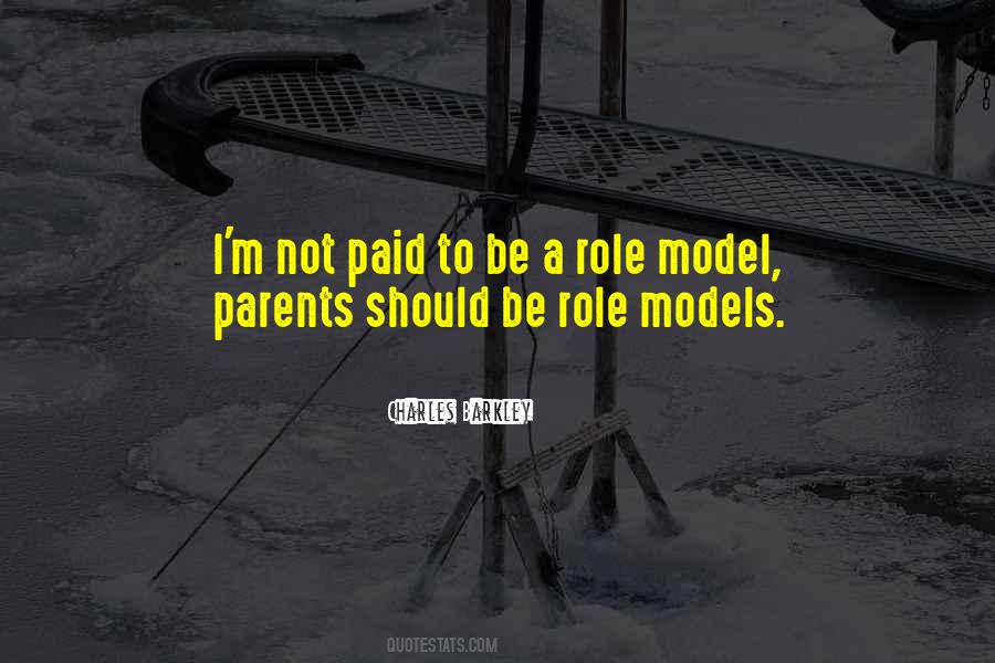 Quotes About Parents Role Models #1609399