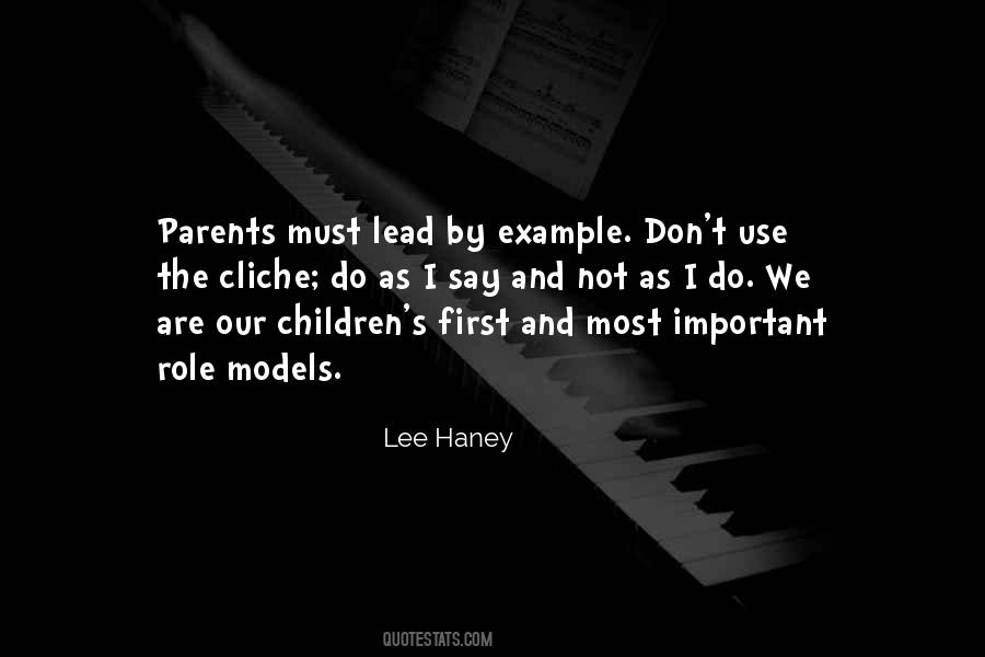 Quotes About Parents Role Models #256820
