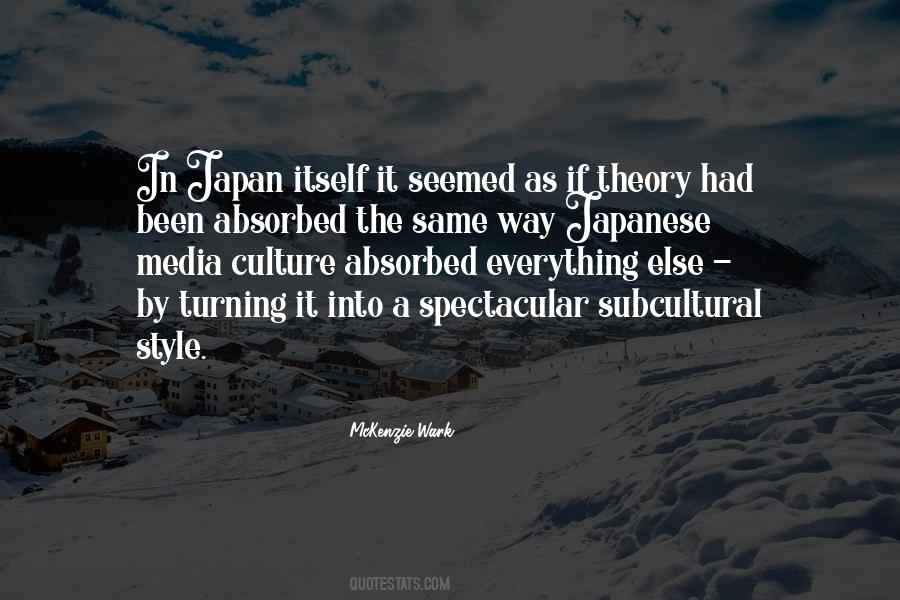 Quotes About Japan Culture #976651