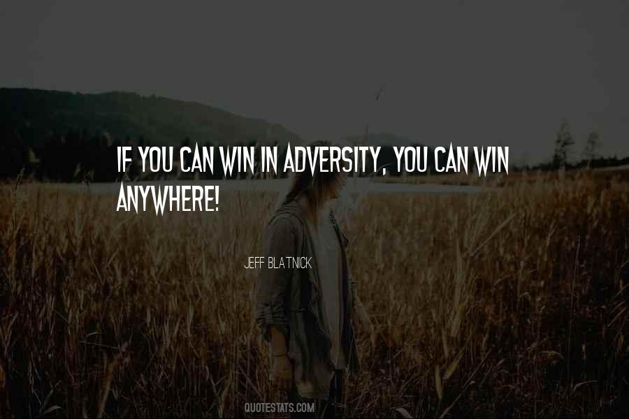 You Can Win Quotes #318126