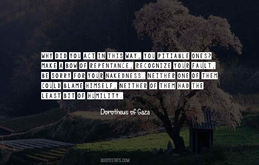 You Can't Blame Others Quotes #12326