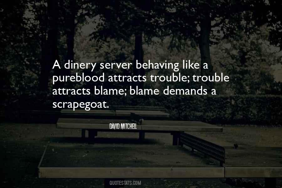 You Can't Blame Others Quotes #36292