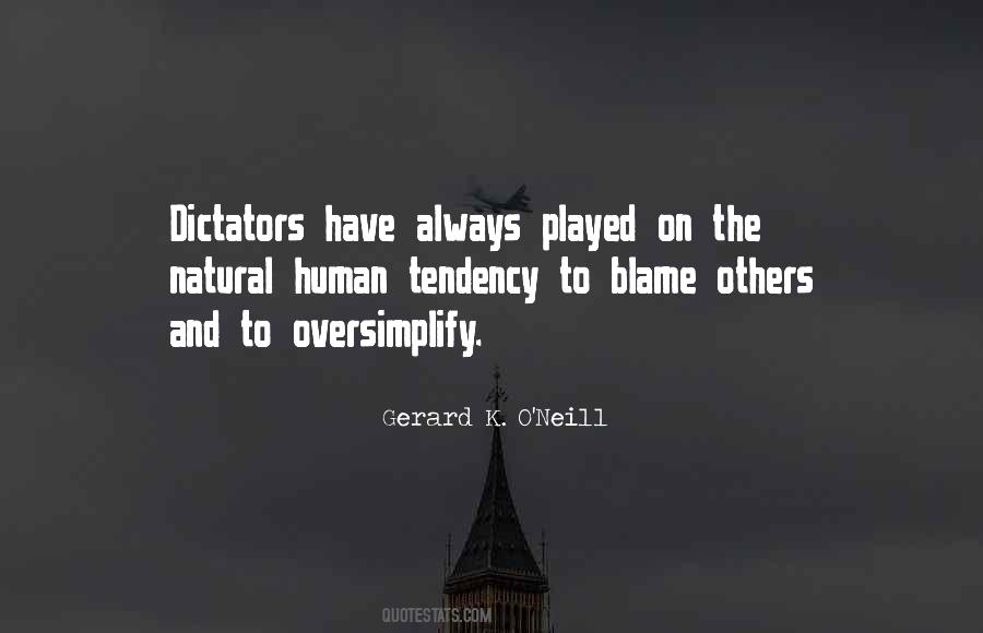 You Can't Blame Others Quotes #53076