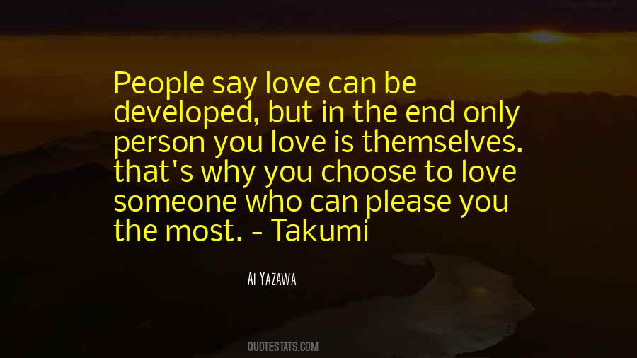 You Can't Choose Who You Love Quotes #521928