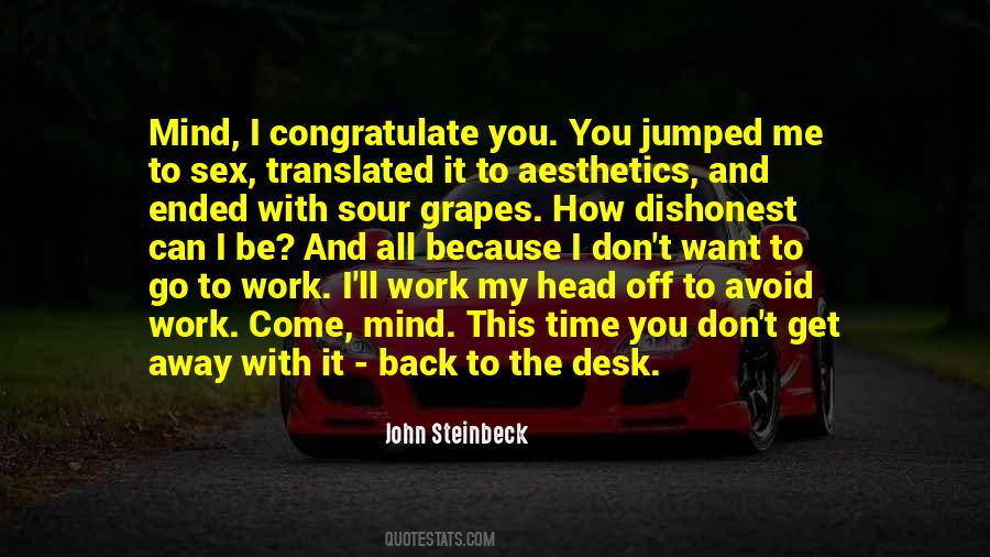 You Can't Come Back Quotes #842340