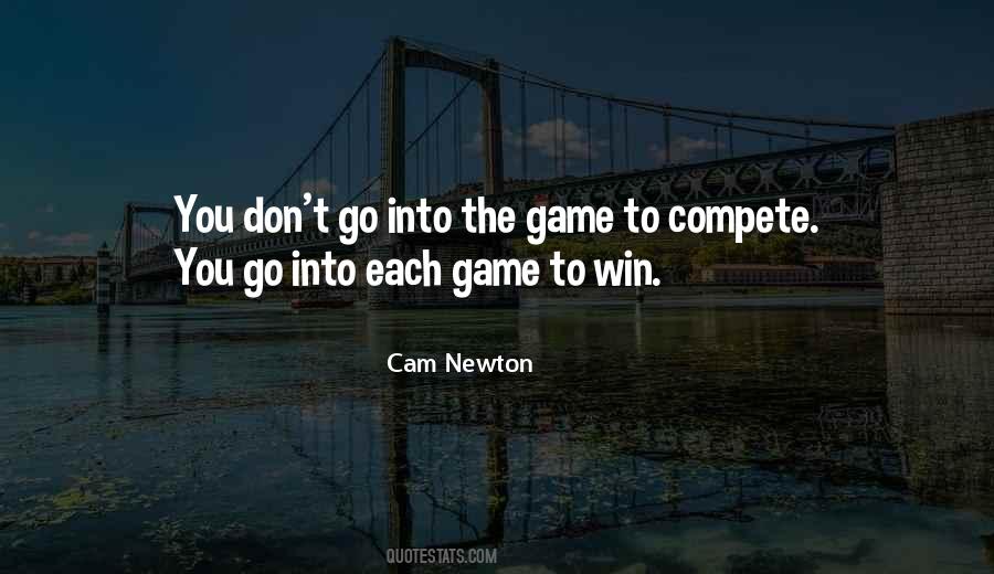 You Can't Compete With Me Quotes #15151