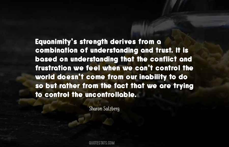 You Can't Control The Uncontrollable Quotes #1826165