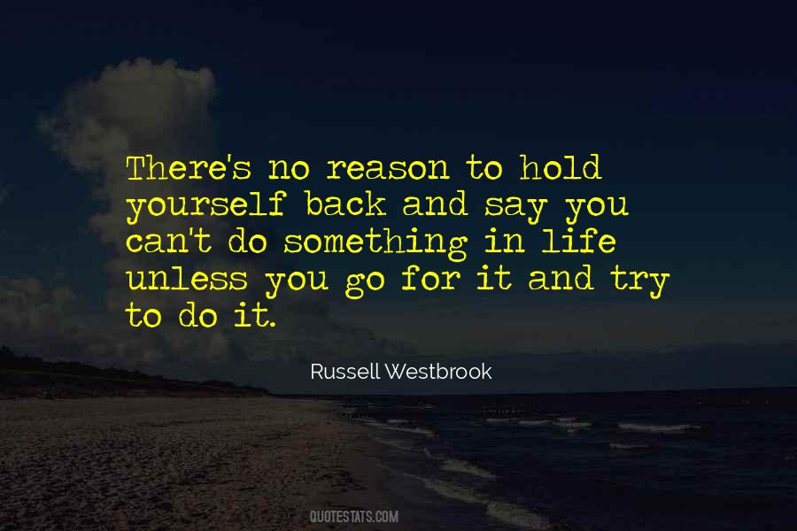 You Can't Do Something Quotes #1228903