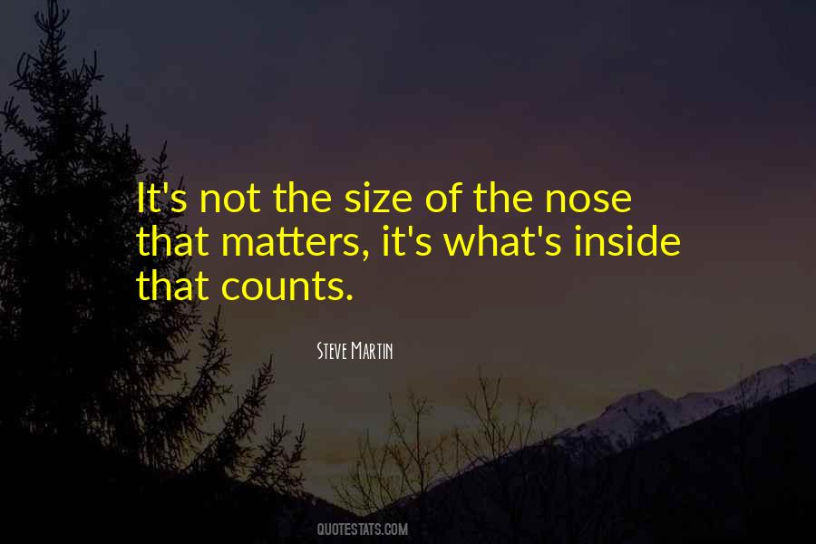 Quotes About What Matters On The Inside #687176