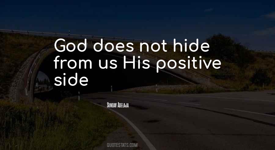 You Can't Hide From God Quotes #589345