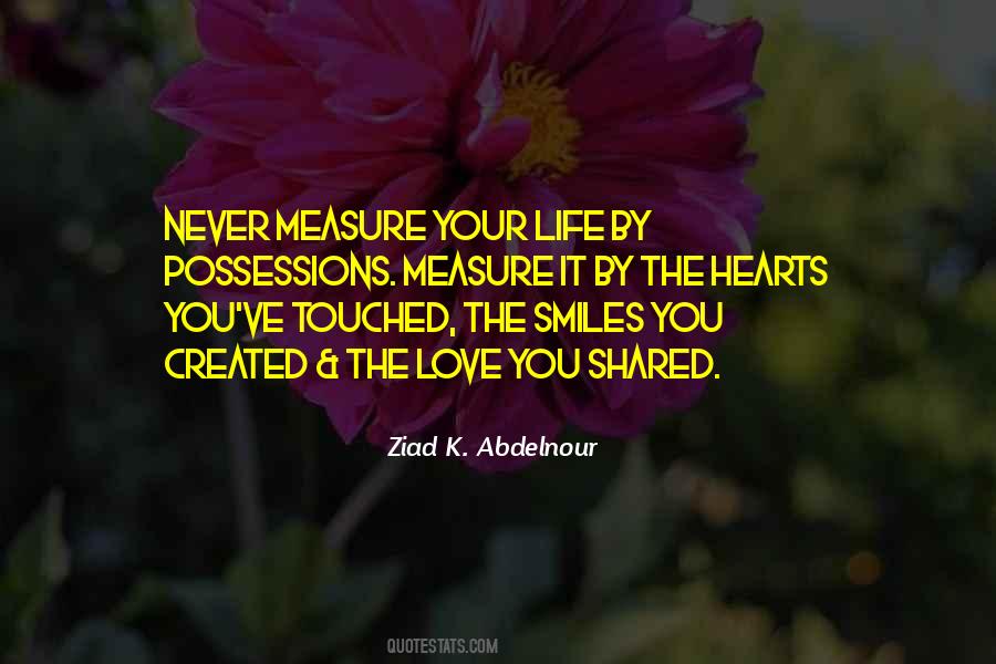 You Can't Measure Love Quotes #135879