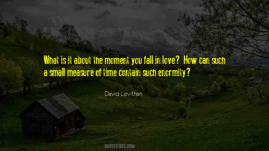 You Can't Measure Love Quotes #1847679