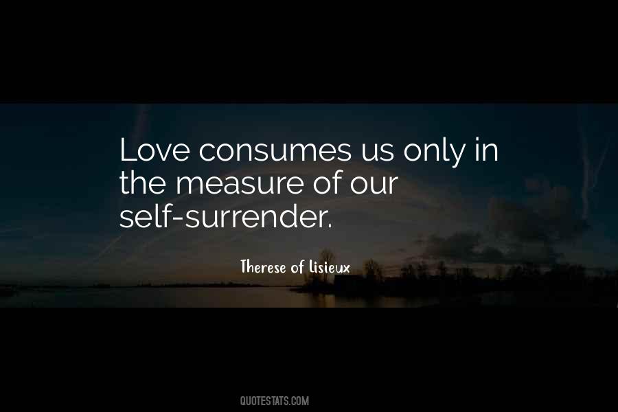 You Can't Measure Love Quotes #274906