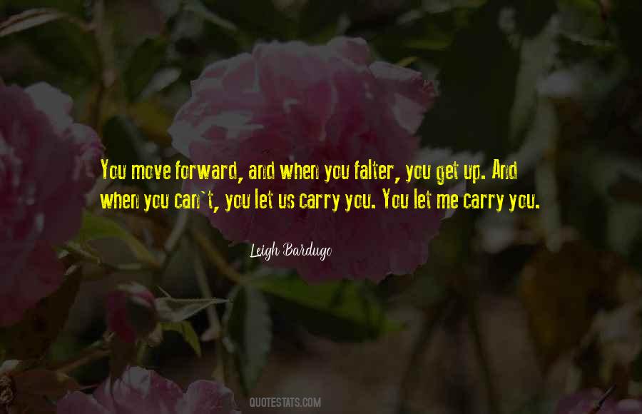 You Can't Move Forward Quotes #675790