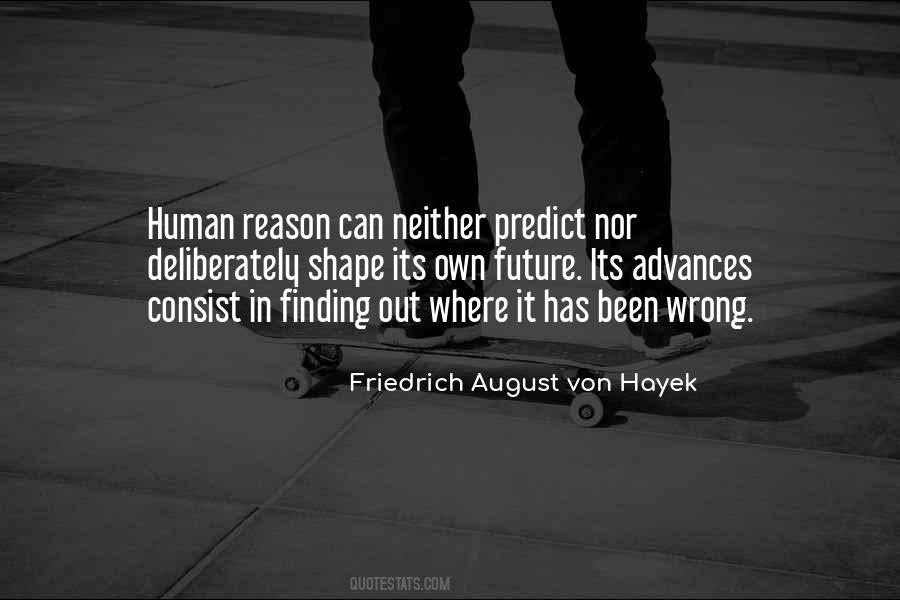 You Can't Predict The Future Quotes #5428