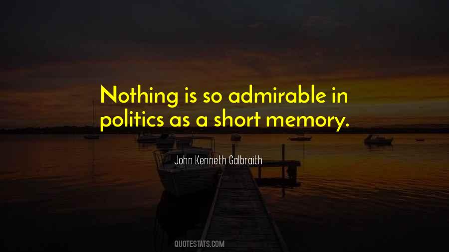 Quotes About Having A Short Memory #23372