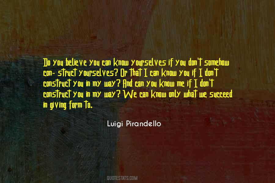 You Can't Succeed Quotes #1287444