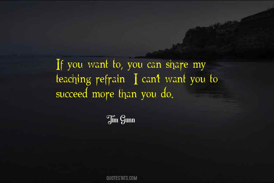 You Can't Succeed Quotes #328970