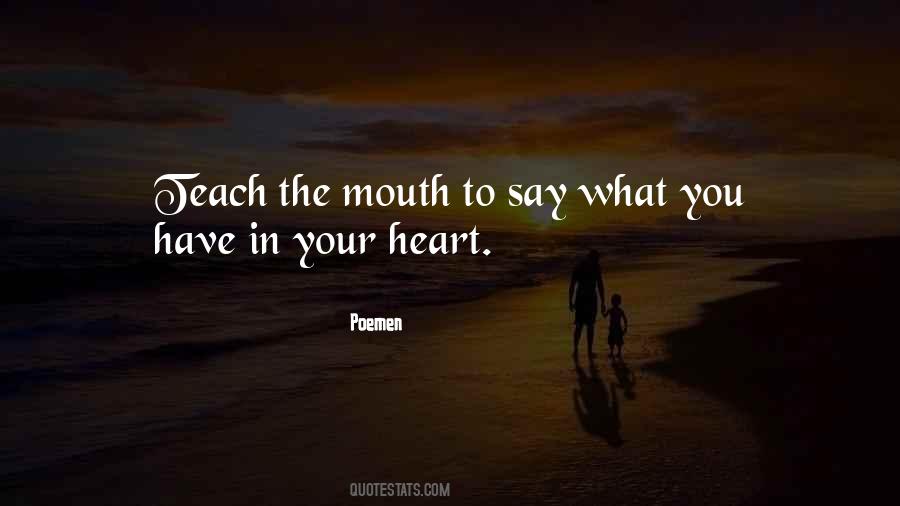 You Can't Teach Heart Quotes #703257