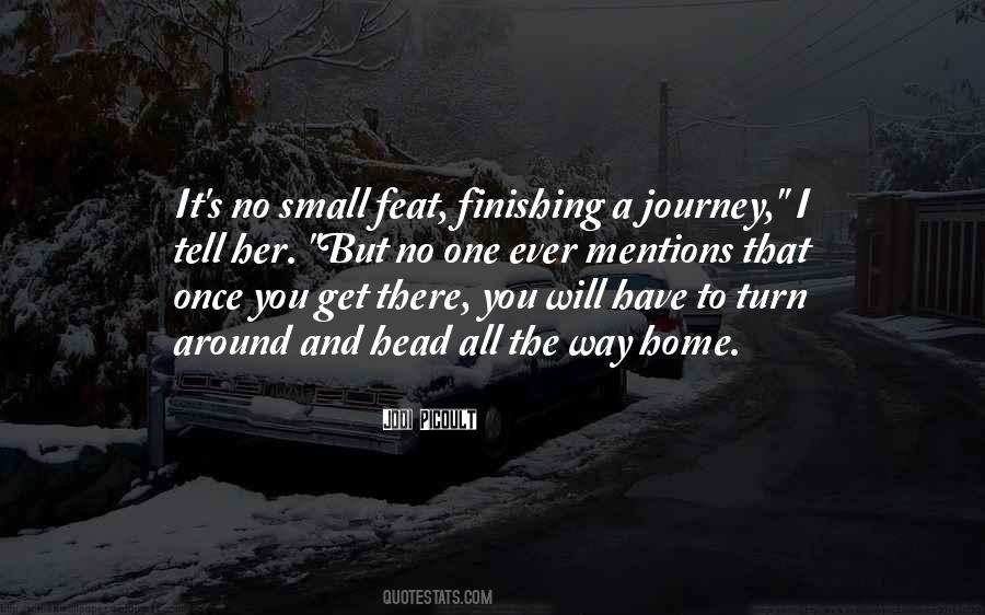 Quotes About Journey Home #1351507