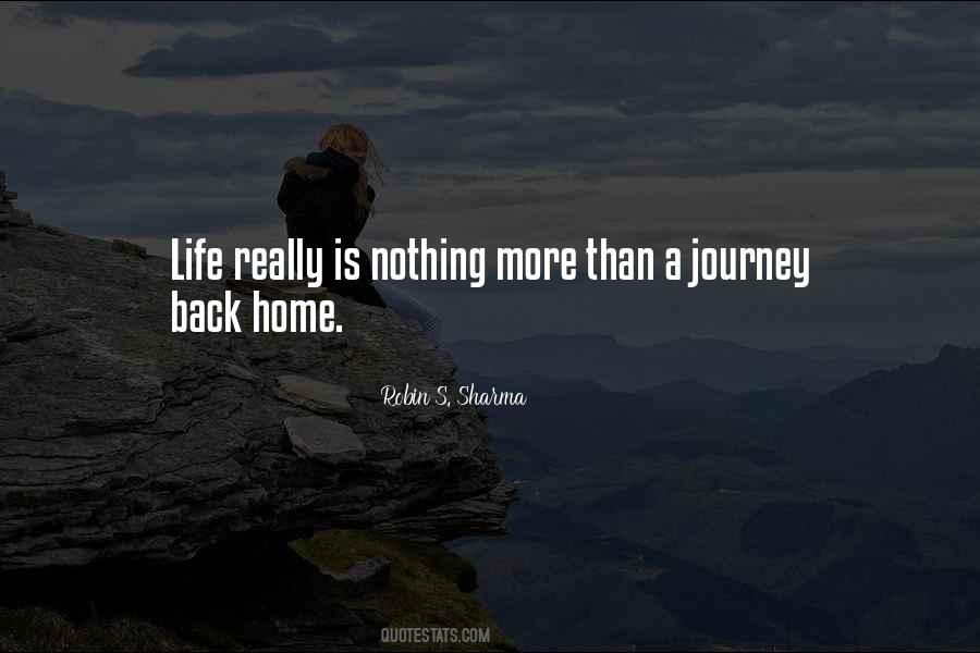 Quotes About Journey Home #617403